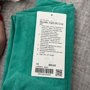 Lululemon Wunder Train HR Crop 23”
